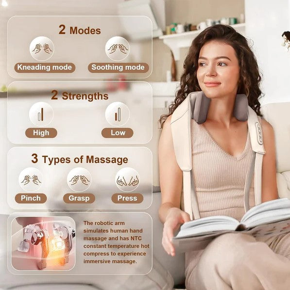 Relax Massager™ Verlicht Rug- en Nekpijn